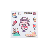 Stiker kreatif sos Zhizhi Stiker comel Stiker kartun Stiker botol air Stiker buku nota Stiker botol