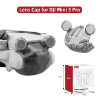 Camera Lens Cap for DJI Mini 3 Pro/Air 2/AIR 2S/Mini/Mini 2/Mini SE Drone Camera Guard Gimbal Lock Lens Hood Protective Cover