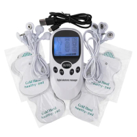 EMS Electric Muscle Massager Muscle Stimulator 6 Modes Tens Unit Machine Meridian Physiotherapy Pulse Prostate Body Massager