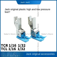 10PCS Tcr1/16 Tcl1/16 Tcr1/32 Tcl1/32 Plastic High and Low Presser Foot Tcl Tcr Right and Left Pressure Foot for Lockstitch Sew