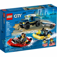 樂高LEGO 60272   City城市系列 特警船隻運輸組