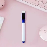 SK-A27 Spidol Mini Magnet Papan Tulis White Board Dengan Penghapus / Sepidol Warna Warni Wipe And Cl