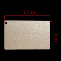 1Pcs New Mica Plates For Midea/ Galanz / Panasonic / LG Microwave Oven Replacement Mica Plates Sheets Part Accessories 11x7CM
