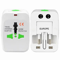 Universal 10A USB Conversion Socket Multifunctional Conversion Plug Global Travel Adapter Power Transfer head for Table 300 pcs