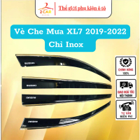 Vè che mưa dành cho xe Suzuki XL7, XL-7, Ertiga 2019- 2020 2021 2022 chỉ inox cao cấp