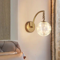 Lampu Dinding Modern Lampu Samping Tempat Tidur Sederhana Ruang Makan Ruang Tamu Lorong Nordik Kreatif Kopi Hotel
