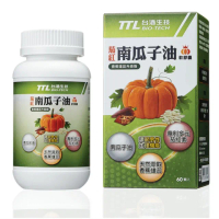 【台酒生技】茄紅南瓜子油軟膠囊 60顆/瓶