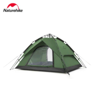 Naturehike One-touch Tent 3-4 Person Travel Family Sun Shelter Portable Automatic Fishing Tent Outdoor Picnic Camping Beach Tent