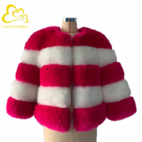 Elegant Faux Fur Coat for Women, Warm Soft Faux Fur Jacket, Female Plush Overcoat, Casual Fur Coat, Autumn and Winter