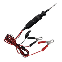 1 PCS Car Circuit Tester Voltage Electric Current Polarity Test Pen Detector Black