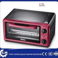 12L electric household mini oven bread baking oven ovens pizza oven machine