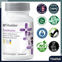 [Exp:July2026] Shaklee Ostenutrix (New Ostematrix - More Vitamin D3) 120 Tablets