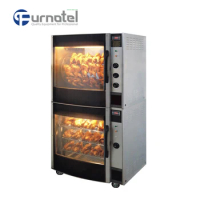 K069 Professional Vertical Industrial Electric Kebab Chicken Rotisserie Oven For Sale