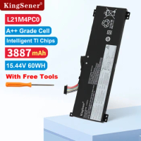 KingSener L21M3PC0 Laptop Battery For Lenovo IdeaPad Gaming 3 15ARH7 series Legion Y7000P Y9000P 2022 L21M4PC0 L21D4PC0 L21M4PC2