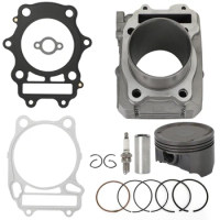 Cylinder Jug 82mm Piston Rings Gaskets Top End Kit For Suzuki King Quad 400 2002-2022 Arctic Cat 375