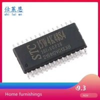 5piece Original STC15W4K48S4-30I-SOP28 enhanced 1 t 8051 single chip micro controller MCU