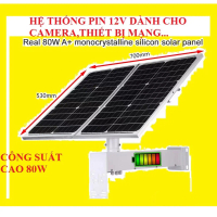 B/ộ Ng/uồn Pin Năng Lượng Mặt Trời 40W-20ah,80W-40ah.