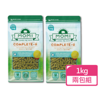 【MOMI 摩米】營養全G天竺鼠飼料1kg-兩包組(天竺鼠飼料 天竺鼠主食)