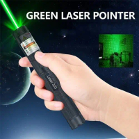 Green laser pointer senter laser hijau include baterai + charger JARAK SOROT TAK TERBATAS