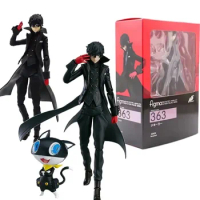 PERSONA 5 the Animation Joker Anime Figure Ren Amamiya Protagonist Action Figure Persona Figma 363 Figurine Model Doll Toy