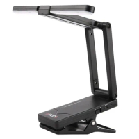 Aroma Al-01 Clip-On Rechargeable Music Stand Lamp for Guitar Piano Led Stage Light Usb Charge Guitar Accessories