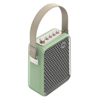 2023 Newest Original Divoom SongBird-HQ 50W Dual Mic Karaoke &amp; Bluetooth Speaker - White