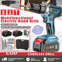 On Sale 766VF Cordless Drill Multi-Function Impact Hammer Drill High Power Electric Screwdriver Dril