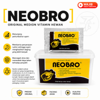 BJ SHOP NEOBRO 50 Gram | 100 Gram | 250G - Vitamin Penggemuk dan Penambah Berat badan Ayam Broiler U