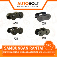 Sambungan Rantai Motor Jenis 420 428 428H 520 Penyambung Rante