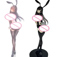 43CM Kasumi 1/4 Bunny Ver Sexy Girl BINDing Native Anime Action Figures PVC Hentai Collection Doll Model Toys Gift Figurine