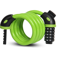 Mountain Bike Bicycle Lock Anti-theft Portable Lock Motorcycle Electric Bike Bicycle Lock Steel Cabl