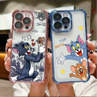 Tom and Jerry Case For OPPO A17 A16 A16S A55 A5S A72 A92 A52 A54 A3S A9 A5 A31 A53 A33 A93 2020 A97