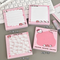 Giấy nhớ Hello Kitty tập 50 tờ , giấy ghi chú Hello Kitty nhiều mẫu xinh xắn tone hồng