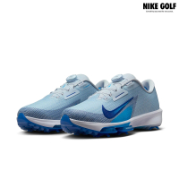 NIKE GOLF 男款 Nike Infinity Tour BOA 2 高爾夫鞋 寬楦頭(灰色/深藍色)