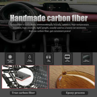 Carbon Fiber Interior Panel Trim Cover for BMW 3 Series E90 E92 Upgrade Your Car's Interior with Premium Style