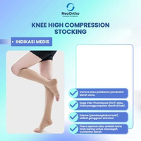 Knee High Compression Stocking Stoking Kompresi Setinggi Lutut XL