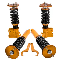 Adjustable Height Coilover Struts For Nissan S14 200SX Silvia 240SX 1994-1998 Coilover Shock Absorber Coil Spring Struts