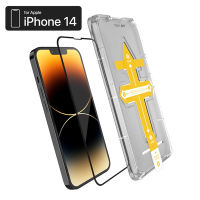 【ZIFRIEND】零失敗3D滿版高透光玻璃保護貼  iPhone 14 / 13 / 13 PRO-ZF-I13P14