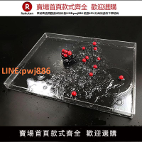 【高品質 超低價】高清淺水槽視頻拍攝水下拍照相有機玻璃漢服攝影透明深水缸