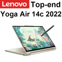 Ｈigh-end Lenovo Yoga Air 14c 2022 Laptop With i7-1280P Xe Graphics LPDDR5 1TB SSD ThunderBolt 14 Inch 2880X1800 Touch Display