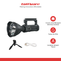 TaffLED Senter LED Super Bright XHP50 15W 1000 Lumens with Tripod - W590