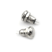 2pcs 8mm mini mikro 2pin log masuk kalis air tetapi boleh digunakan