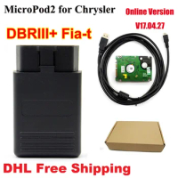 2022 Newest Online V17.04.27 MICROPOD 2 Diagnostic Tool For Chrysler/D-odge/J-p Multi-Languages MicroPod2 DBRIII Free Shipping