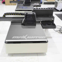 Maxwave Hot Sale Affordable Price 6090 UV Flatbed Printer UV Ink Phone Case Printer Cups Metal Notebook Printing Machine