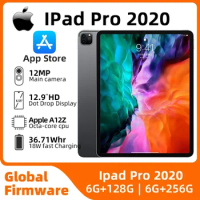 Apple IPad Pro 12.9inch 4th HDR display 12.9 inches 2732x2048 CPU Apple A12Z IOS 256GB fingerprint unlock original used ipad