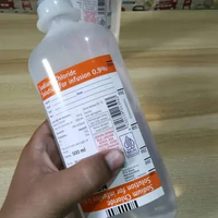 cairan NaCL untuk membersihkan luka dan nebulizer