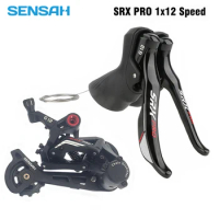 SENSAH SRX 1x12 Speed Road BIcycle Groupset 12V Trigger Shifter Lever and Rear Derailleurs Groupset for Gravel-Bikes Cyclo-Cross