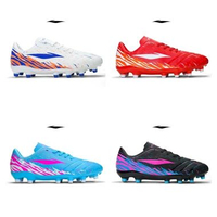 SEPATU BOLA ANAK LYCAN FLARE JR FG BLACK/ WHITE/ CYAN/ RED 100% ORI READY INSTANT DENPASAR CYAN/ PIN