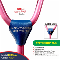 STETOSKOP Tag Dokter Perawat Bidan STETOSTAG CUSTOM (Model KIRANA)