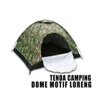 Tenda Camping Dome Loreng 2-3 Orang